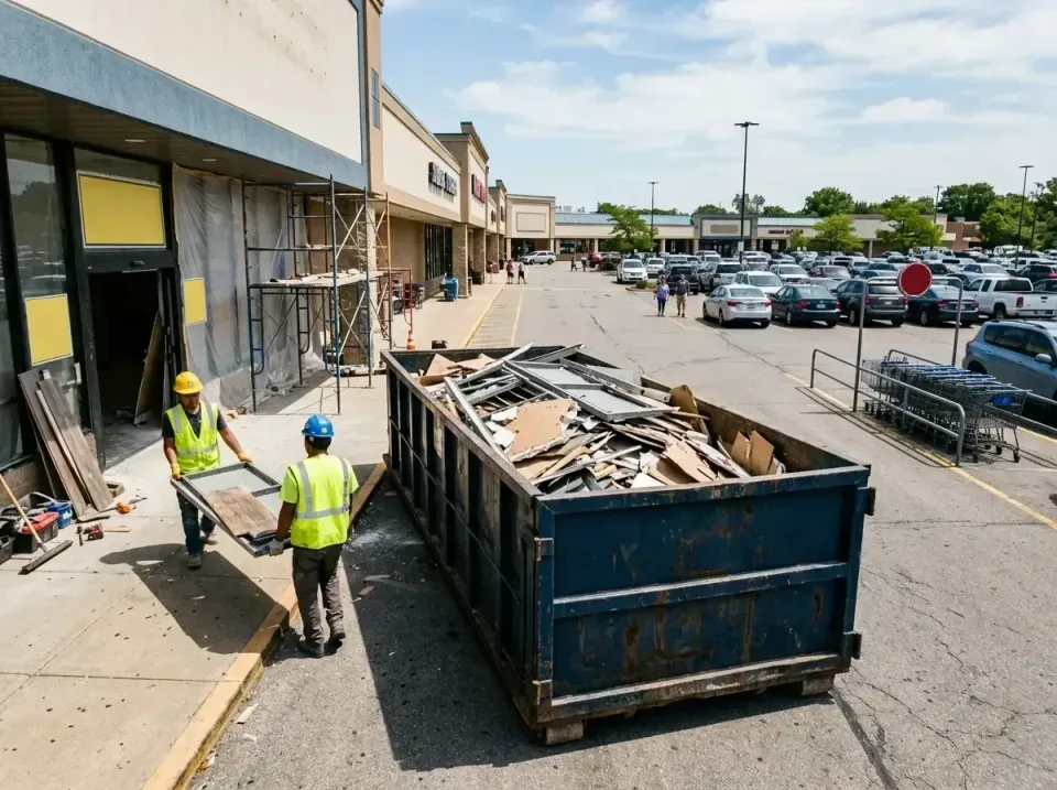 retail-store-renovation-debris-003 — frequently asked questions, Roll-off Dumpster Rentals in Lake Darby, OH